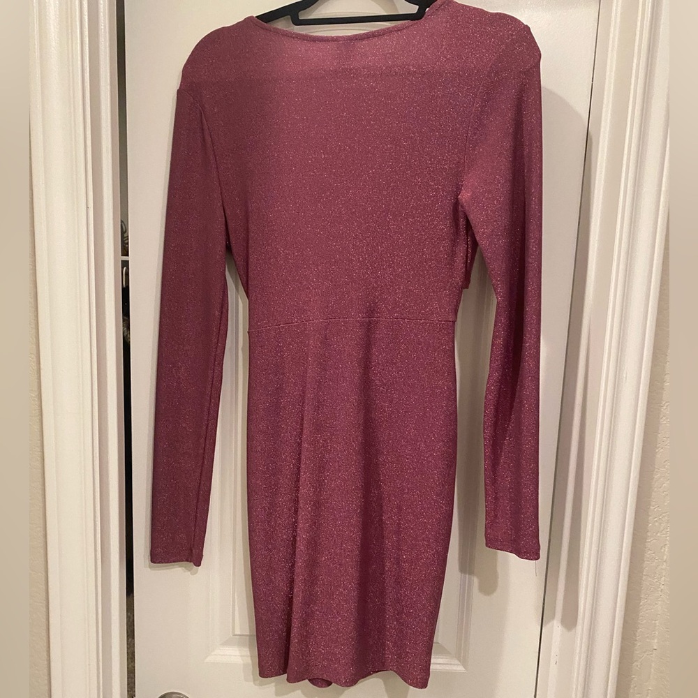 Wild Fable Glitter Cutout Dress - Picture 5 of 6